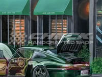 Image 4 of FREE US SHIPPING! 🔥 GOLDEN HOUR 💸 Porsche 911 ALD-993 - Giclée Art Print