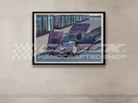 Image 1 of FREE US SHIPPING! 🔥 JUST US 😈 BMW M1 KITH Edition - Giclée Art Print