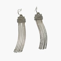 Image 2 of Boucles d'oreilles pendantes franges "Amy"