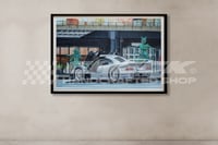 Image 1 of FREE US SHIPPING! 🔥 I believe i can fly 🪰 Mercedes Benz CLK GTR - Giclée Art Print Two sizes