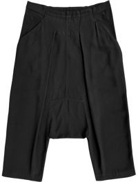 Image 1 of '17 Rick Owens "GLITTER" Dropcrotch Shorts/Pants - 33