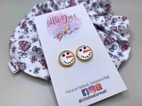 LAST ONE! - Snowman Earrings