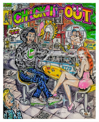 Image 2 of FREE US SHIPPING! 🔥 Check it out boys! 👀 - Giclée Art Print