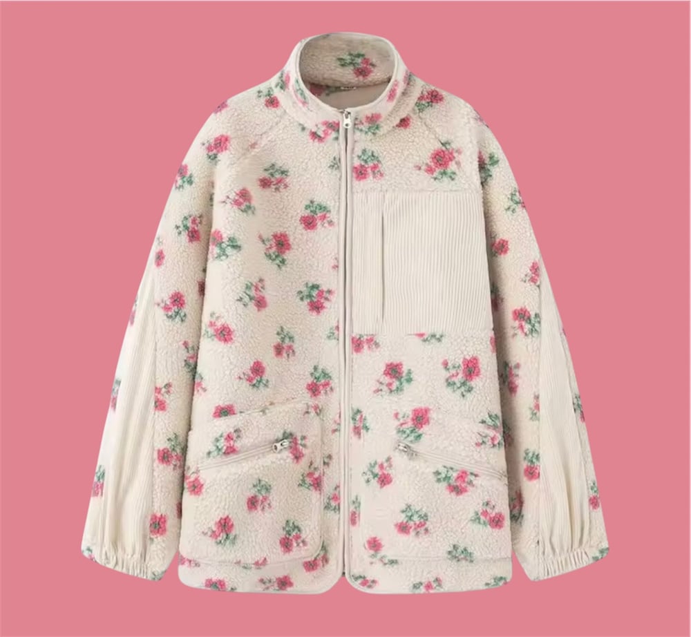 Image of Floral Fleece 💐