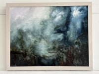 Image 2 of Breathe. Oil on canvas board, framed, 45 x 38cm