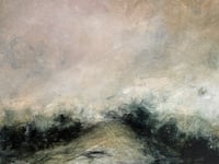 Image 1 of The Start Of Something. Oil on board, framed, 39 x 28cm