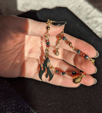 Image 3 of Fire Burner Bracelet- Red Queen Series  