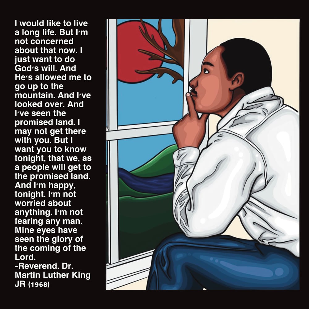 Image of Dr. Martin Luther King Sticker 