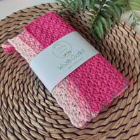 Image 3 of 100% Cotton Wash Cloths Set of 3 