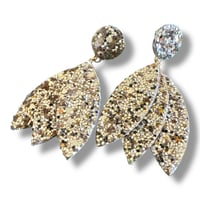 Image 1 of GLITTER  -  Boucles Grandes Odyssée - 8 Coloris 