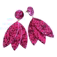 Image 5 of GLITTER  -  Boucles Grandes Odyssée - 8 Coloris 