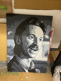 BEGBIE TRAINSPOTTING PAINTING PUB