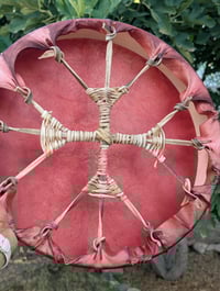 Image 3 of Siki Masso, 15" Red Deer Drum