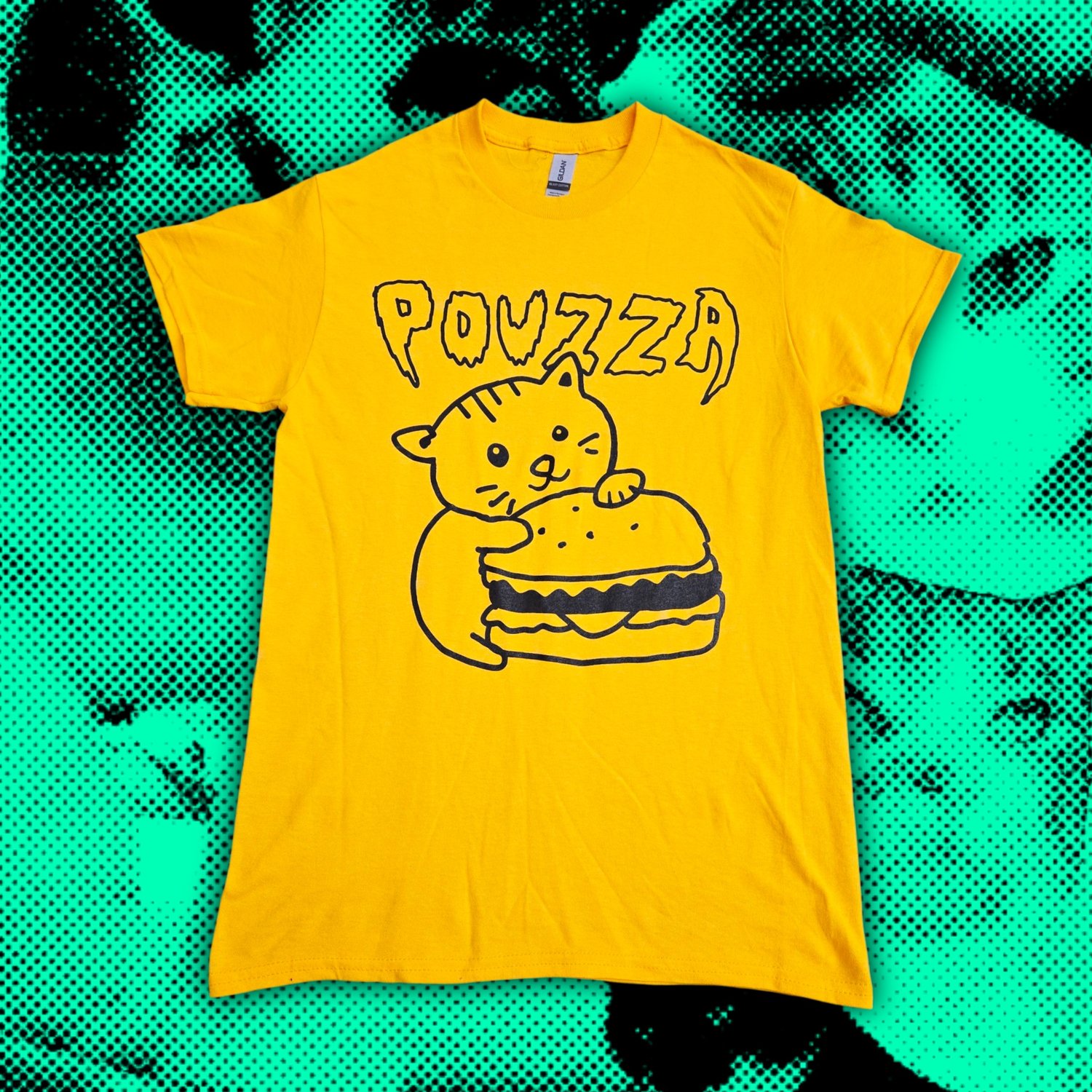 Image de T-shirt / Camisole Pouzza - Chat Burger