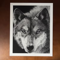 Image 2 of Giclee print “The lone hunter” 2022