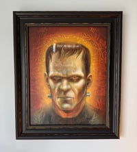 Frankenstein original painting