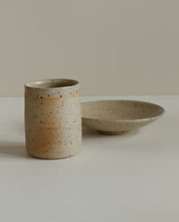 Image 1 of Cup and Bowl - Wood Fired - B