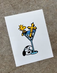 Image 1 of SNOOP-TINI 8x11 PRINT