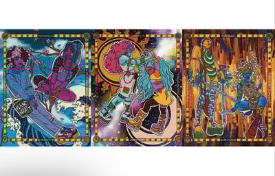 Image of Earth Love and Justice Triptych Bundle