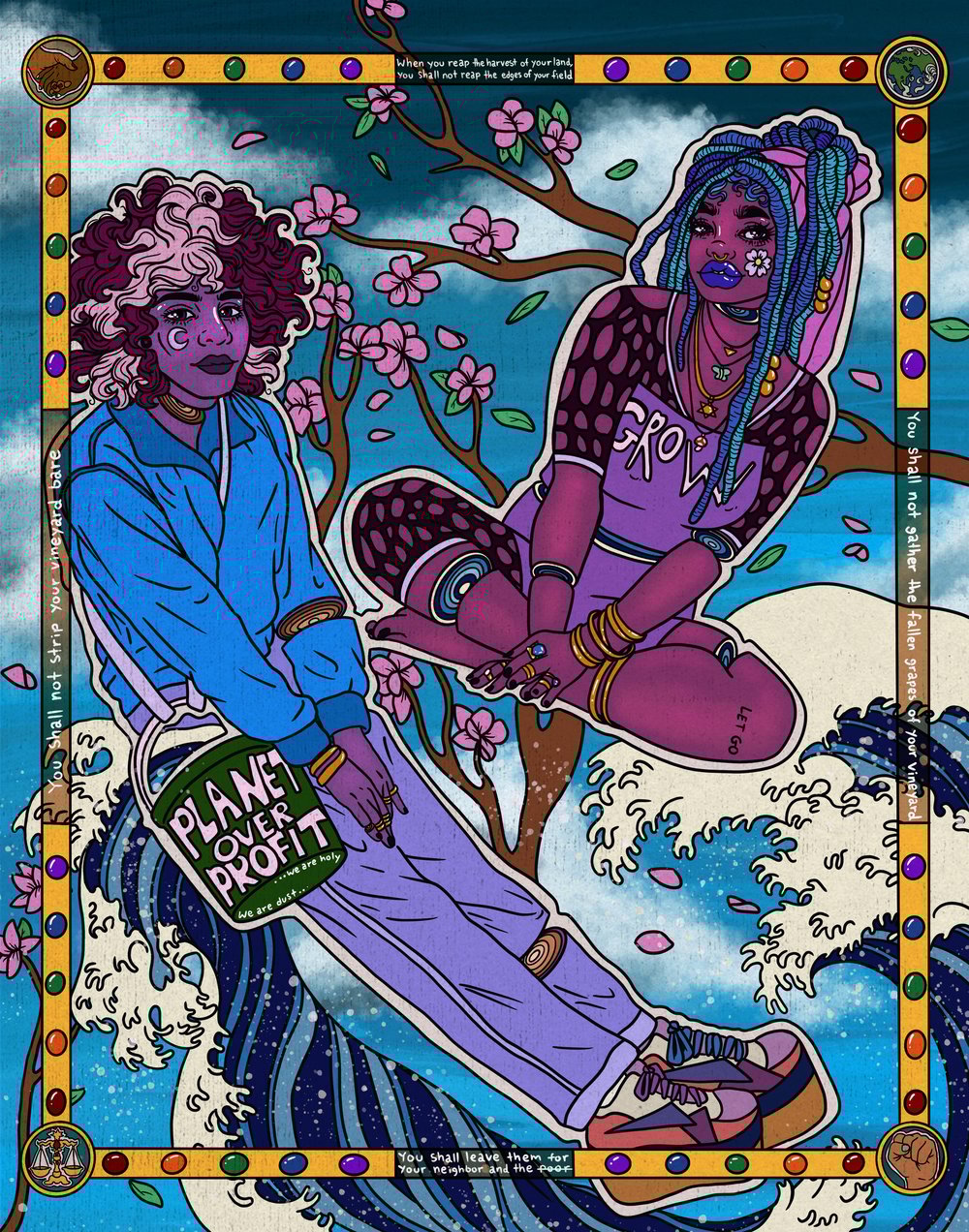 Image of Earth Love and Justice Triptych Bundle