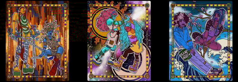 Image of Earth Love and Justice Triptych Bundle