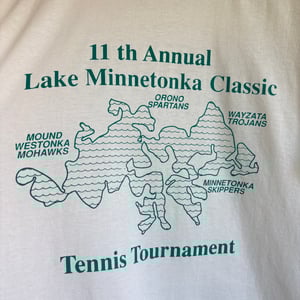 Image of 11th Annual Lake Minnetonka Classic Tennis T-Shirt