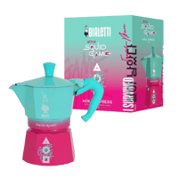Image 1 of Bialetti Squid Games Moka Pot Express + Thermic Travel Mug