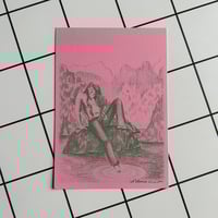 Image 1 of Testing the Water ROSE - Carte Postale - RISO PRINT