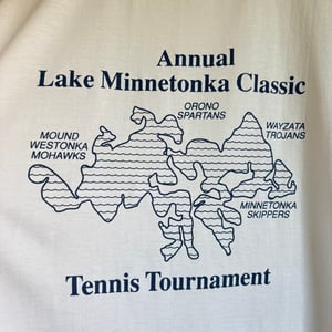 Image of 12th Annual Lake Minnetonka Classic Tennis T-Shirt