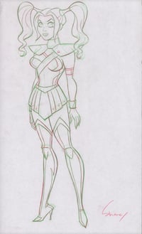 Image 3 of Harley Quinn Animation Production Art: Set 1