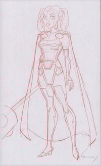 Image 4 of Harley Quinn Animation Production Art: Set 1