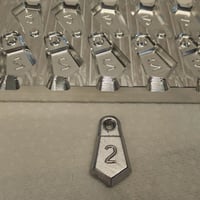 Image 4 of 2 oz Flat Bank Sinker 16 Cavity Production Mold