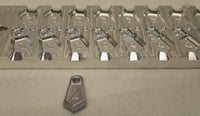 Image 3 of 2 oz Flat Bank Sinker 16 Cavity Production Mold