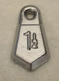 Image 3 of 1-1/2 oz Flat Bank Sinker 18 Cavity Production Mold