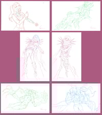 Image 1 of Harley Quinn Animation Production Art: Set 3
