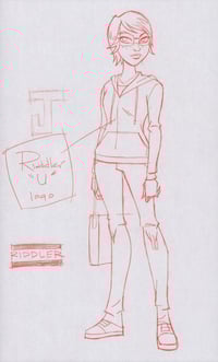 Image 4 of Harley Quinn Animation Production Art: Set 4
