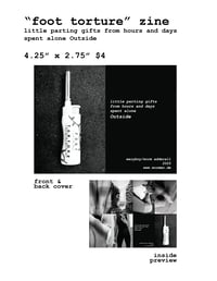 "Foot Torture" zine