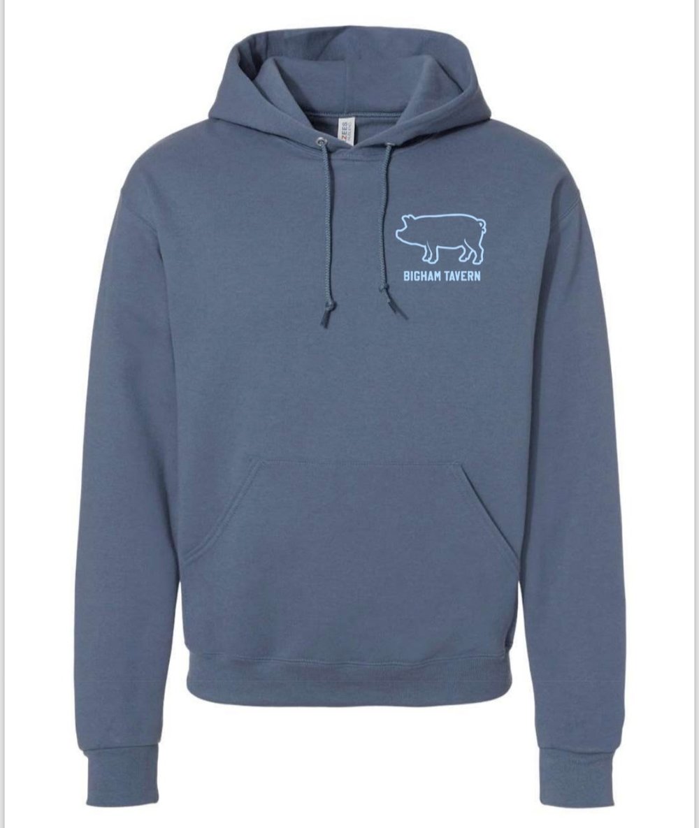 Image of Denim Blue Hoodie