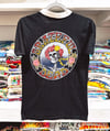 Grateful Dead Early 80s Skull & Roses Ringer Shirt - Fits SM