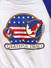 Grateful Dead 1985 Spring Tour Owsley SYF Raglan Shirt - Fits M