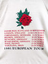 Grateful Dead 1981 European Tour Raglan Shirt - Fits L