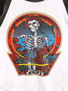 Grateful Dead 1980 Tour Raglan Shirt - Fits L