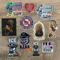 Image 2 of F**K  ZIO**S -stickers pack-