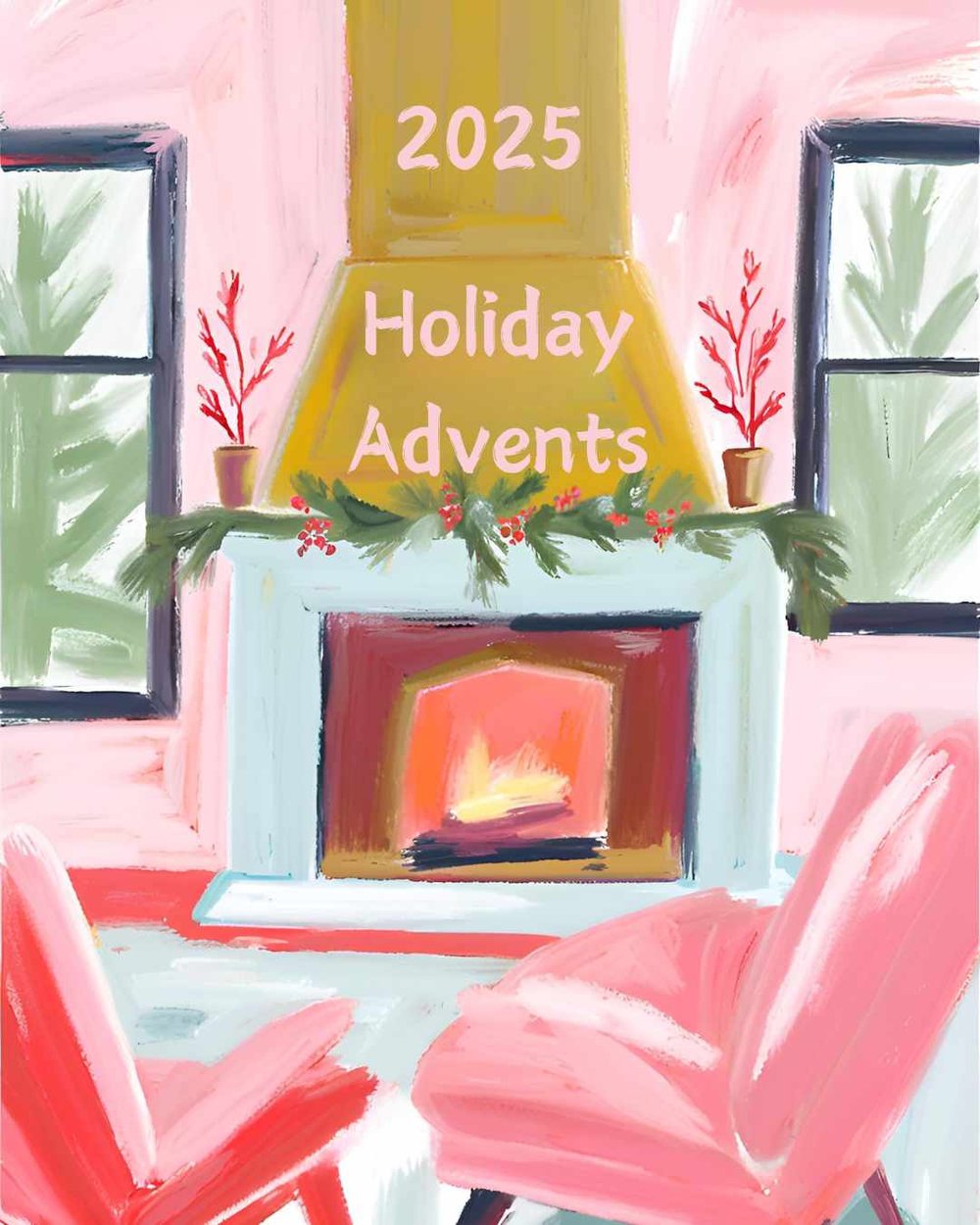 Image of Mixed Fibers + Semi-Solids (24 days) ❄️ 2025 Holiday Advent ❄️ PRE-ORDER