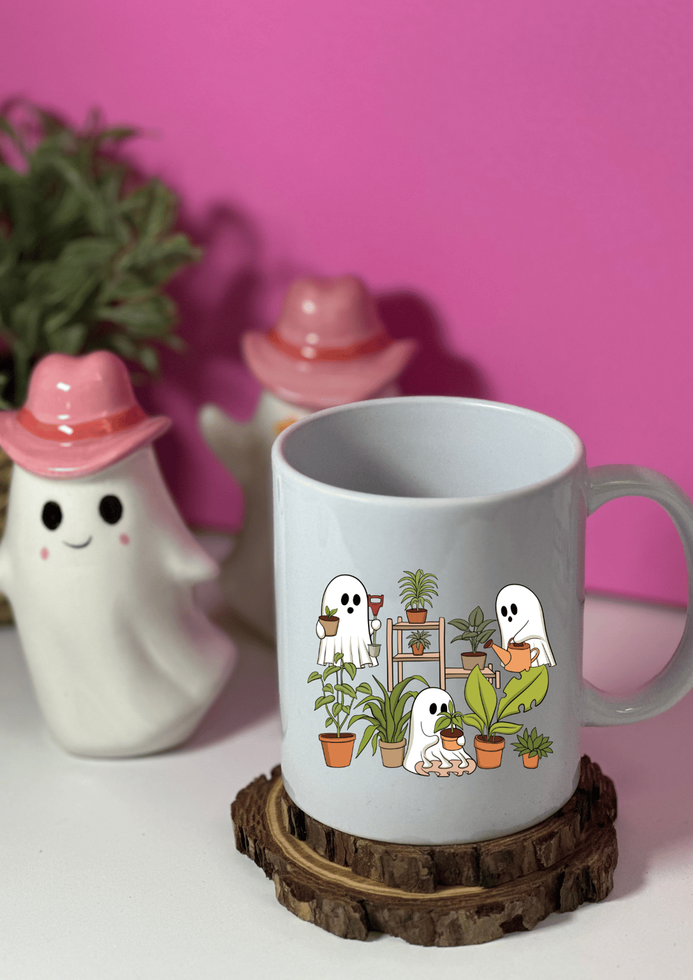 Image of 'Ghostly Gardens' Ceramic Mug