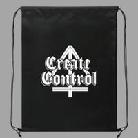 Image 1 of Create Control Logo Drawstring Bag
