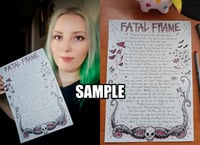 Handwritten & Illustrated Song Lyrics – Custom Art Piece