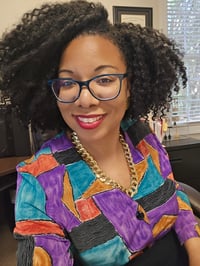 Image 5 of Diane Richard Colorful Button-up 