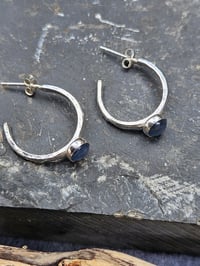 Image 6 of Stormy Seas Hoop Earrings - on sale!! 