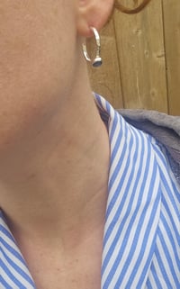 Image 5 of Stormy Seas Hoop Earrings - on sale!! 